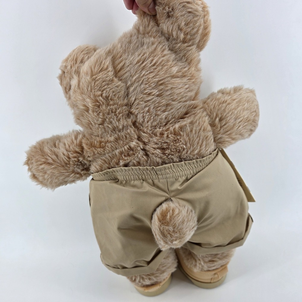 Furskins Bear Plush Boone Furskin 1986 Bee-Keeper Xavier Roberts USA 23" - Picture 5 of 7